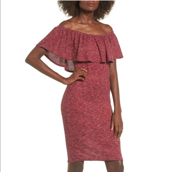 MIMI chicka off shoulder dress - Picture 2 of 5